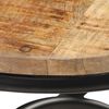 vidaXL End Table 40x40x52 cm Solid Rough Mango Wood