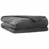 vidaXL Weighted Blanket Anthracite 200 x 225 cm 13 kg 100% Cotton 205T