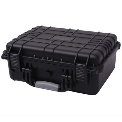 vidaXL Protective Case Black 40.6x33x17.4 cm