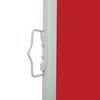 vidaXL Patio Retractable Side Awning 100x500 cm Red