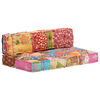 vidaXL Pouffe Patchwork Fabric