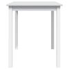 vidaXL 5 Piece Dining Set White