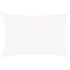 vidaXL Sunshade Sail 160 g/m² White 3.5x4.5 m HDPE