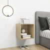 vidaXL Wall Cabinet Sonoma Oak 37x37x37 cm Engineered Wood