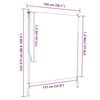 vidaXL Outdoor Roller Blind 150x270 cm Anthracite