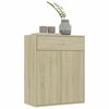 vidaXL Sideboard Sonoma Oak 60x30x75 cm Engineered Wood