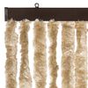 vidaXL Insect Curtain Beige 56x185 cm Chenille