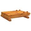 vidaXL Workbench Tabletop with Vice 52x44x9,5 cm Solid Wood Acacia