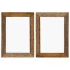vidaXL Photo Frames 2 pcs 40x50 cm Solid Reclaimed Wood and Glass