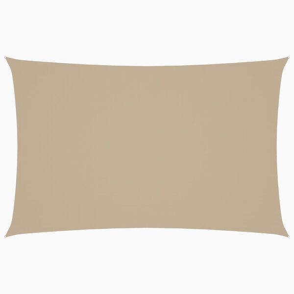 vidaXL Sunshade Sail Oxford Fabric Rectangular 2x4.5 m Beige