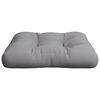 vidaXL Pallet Cushion Grey Fabric