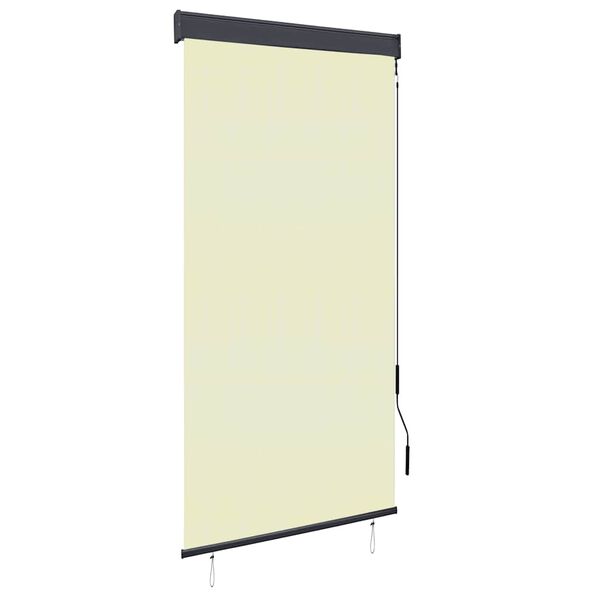 vidaXL Outdoor Roller Blind 100x250 cm Cream