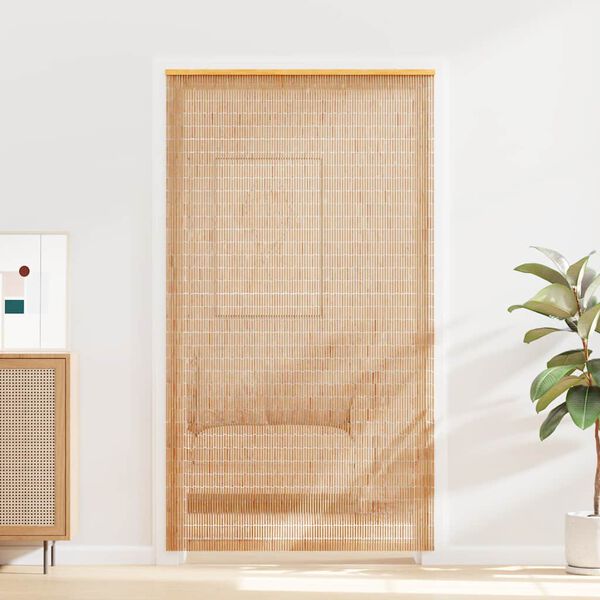 vidaXL Insect Door Curtain Bamboo 120x220 cm