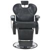 vidaXL Barber Chair Black 72x68x98 cm Faux Leather
