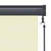 vidaXL Outdoor Roller Blind 100x250 cm Cream