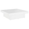 vidaXL Coffee Table White 90x90x28 cm Engineered Wood