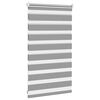 vidaXL Zebra blind 50.9x100 cm Fabric Width 46.7 cm grey