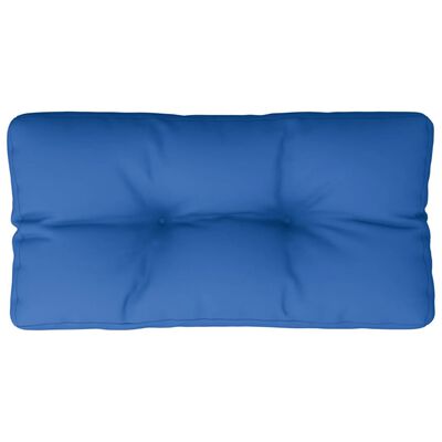 vidaXL Pallet Cushion Royal Blue 70x40x12 cm Fabric