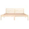 vidaXL Bed Frame without Mattress Solid Wood Pine 160x200cm