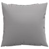 vidaXL Throw Pillows 4 pcs Grey 60x60 cm Fabric