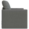 vidaXL Floor Sofa Bed 2-in-1 Dark Grey 112x174x55 cm Fabric