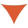 vidaXL Sunshade Sail 160 g/m&sup2; Orange 3x3x4.2 m HDPE