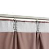 vidaXL Blackout Curtains 2pcs with Hooks Velvet Antique Pink 140x225cm