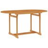 vidaXL Garden Table 150x90x75 cm Solid Teak Wood