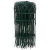vidaXL Garden Border Fence Powder-coated Iron 10x0.4 m
