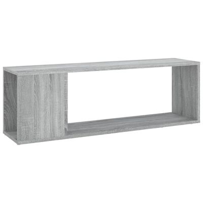 vidaXL TV Cabinet Grey Sonoma 100x24x32 cm Engineered Wood