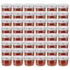 vidaXL Glass Jam Jars with Silver Lids 48 pcs 110 ml