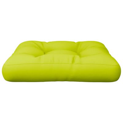 vidaXL Pallet Cushion Bright Green Fabric