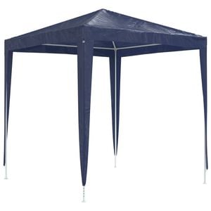 vidaXL Partytent | Blue | Polyethylene | 2x2 m | UV-resistant | Party Tent