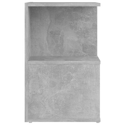vidaXL Bedside Cabinet Concrete Grey 35x35x55 cm Engineered Wood