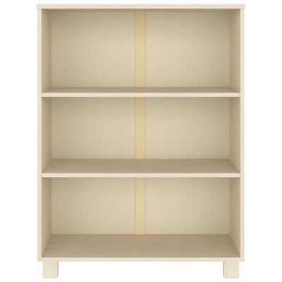 vidaXL Book Cabinet HAMAR Honey Brown 85x35x112 cm Solid Wood Pine