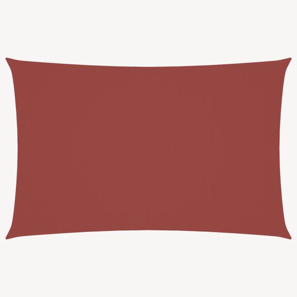 vidaXL Sunshade Sail Oxford Fabric Rectangular 2.5x5 m Terracotta