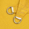 vidaXL Sunshade Sail 160 g/m² Yellow 3/4x2 m HDPE