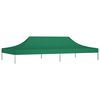 vidaXL Party Tent Roof 6x3 m Green 270 g/m²