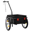 vidaXL Bike Trailer/Hand Wagon 155x60x83 cm Steel Blue