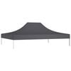 vidaXL Party Tent Roof 4.5x3 m Anthracite 270 g/m²