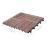 vidaXL Decking Tiles 11 pcs 30x30 cm Solid Reclaimed Wood
