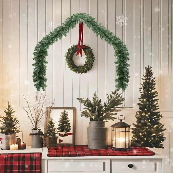 vidaXL Christmas Garland PVC 5 m