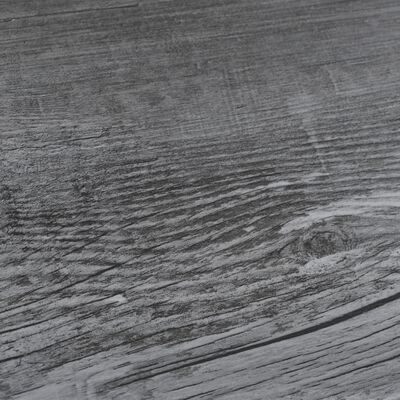 vidaXL PVC Flooring Planks 5.02 m² 2 mm Self-adhesive Shiny Grey