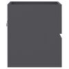 vidaXL Bathroom Furniture Set Grey Engineered Wood