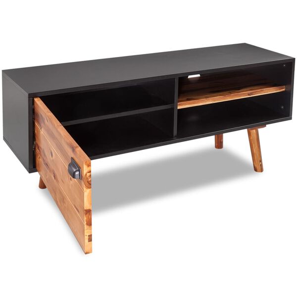 vidaXL Solid Acacia Wood TV Cabinet 120x35x50 cm