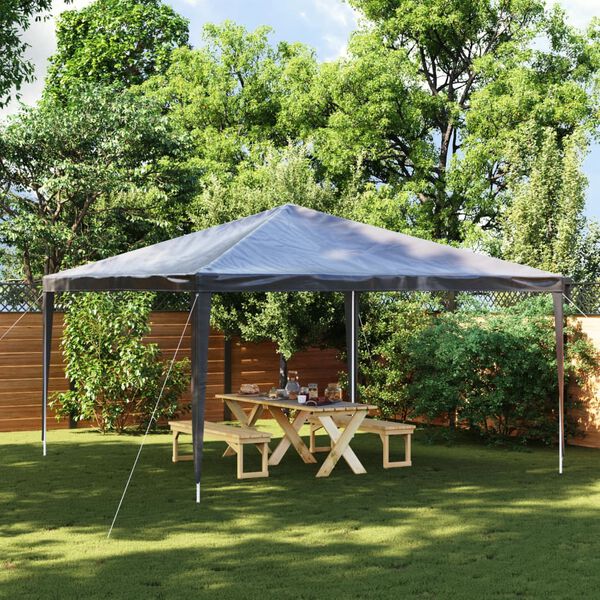 vidaXL Professional Party Tent 4x4 m Anthracite 90 g/m²