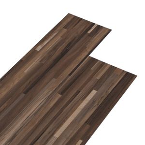 vidaXL Flooring Planks Striped brown 5.02 m&sup2; 36 pcs PVC