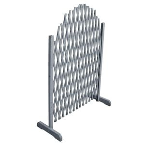 vidaXL Trellis Fence Solid Firwood 1,8x1 m Grey