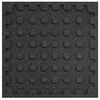 vidaXL Fall Protection Tiles 6 pcs Rubber 50x50x3 cm Black