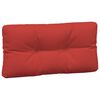 vidaXL Pallet Cushions 3 pcs Red Fabric